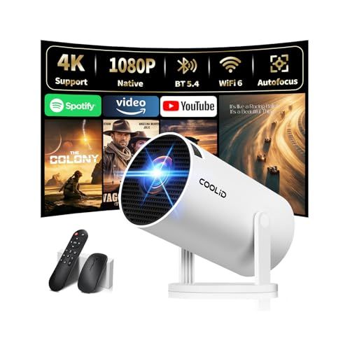 Mini proyector 4K 📺
