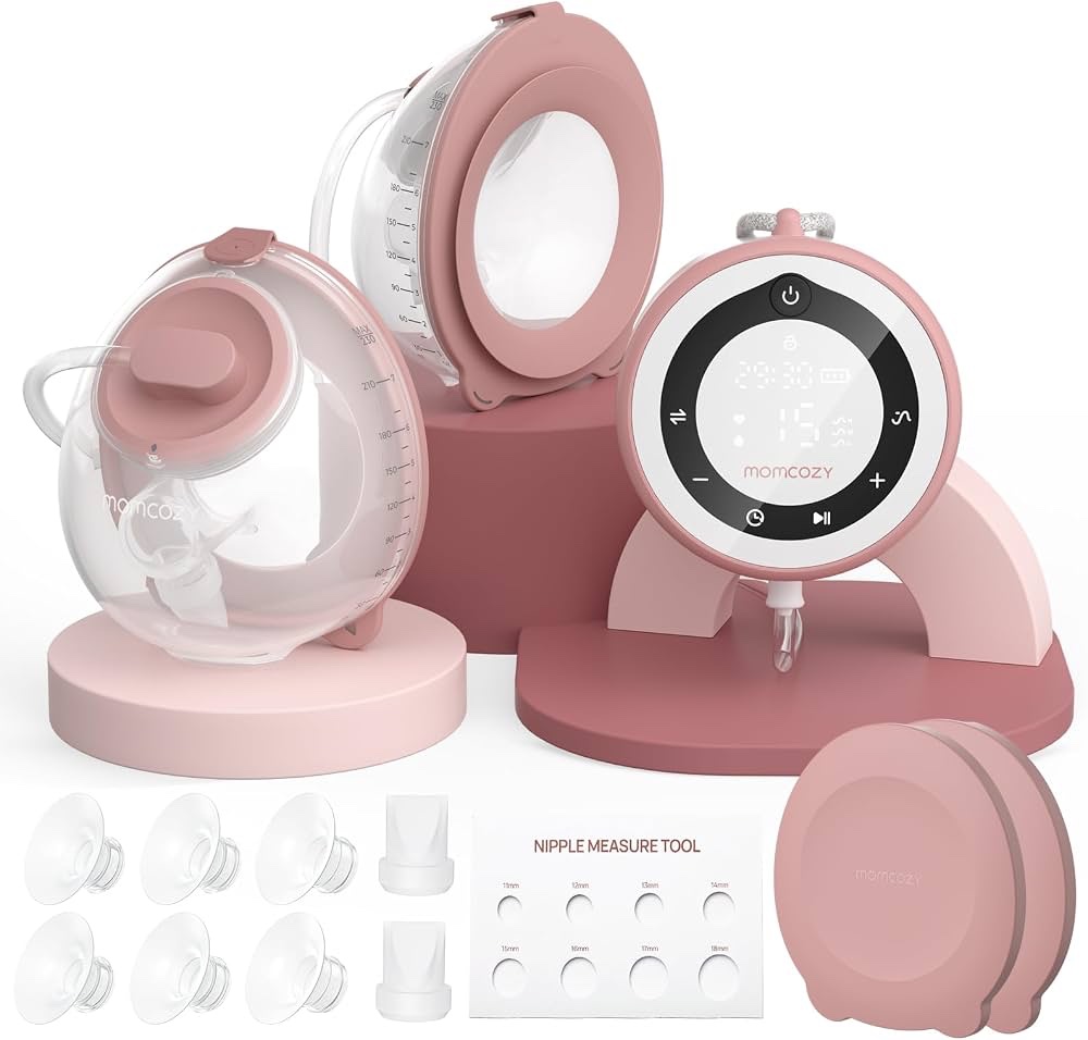 Extractor eléctrico MOMCOZY V1 pro rosa (Viene abierto pero está nuevo)