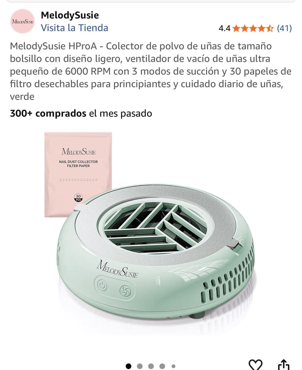 Colector de polvo Melody Susie portátil!