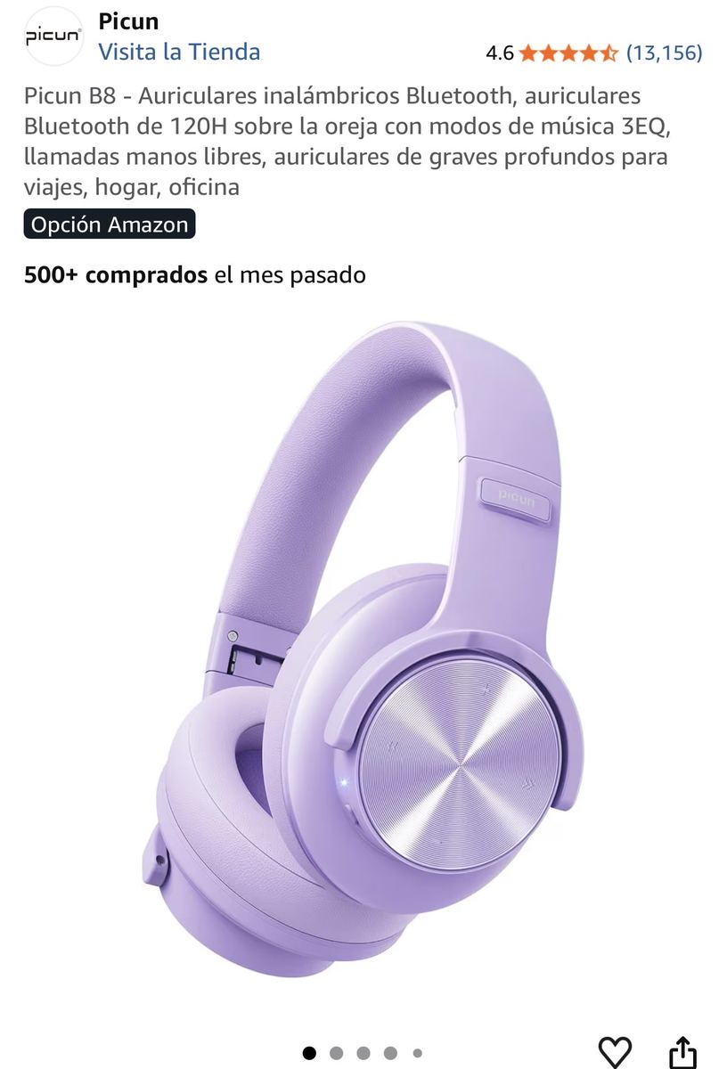 Audífonos Picun Lila